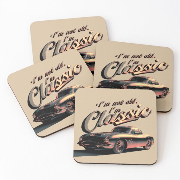 Item preview, I’m not old, I’m classic Retro Car enthusiast designed and sold by najega911.