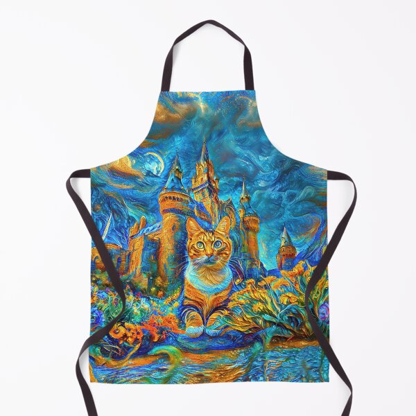 Item preview, Abstraction of castle and cat. DeepDream designed and sold by blackhalt.
