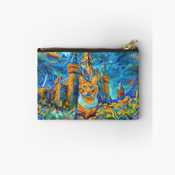 Item preview, Abstraction of castle and cat. DeepDream designed and sold by blackhalt.