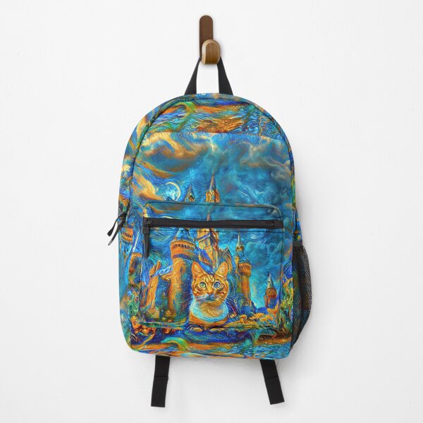 Item preview, Abstraction of castle and cat. DeepDream designed and sold by blackhalt.