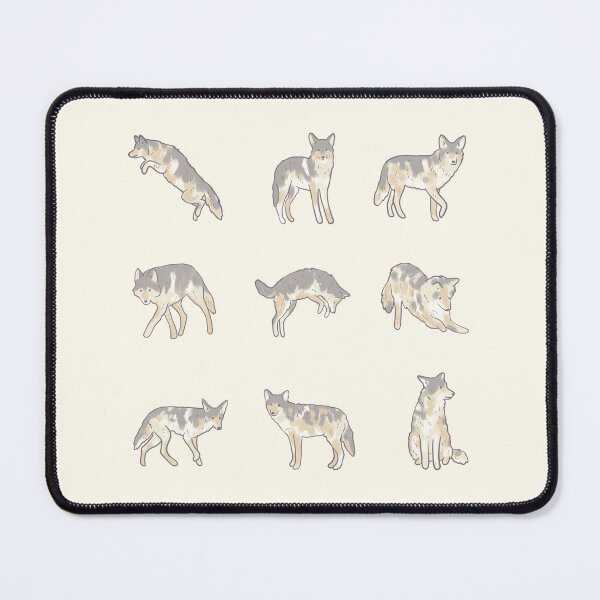 Item preview, Coyote illustration pack designed and sold by Mayarart.