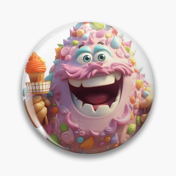 Item preview, Delightful Charming Ice Cream Monster designed and sold by mazur301.