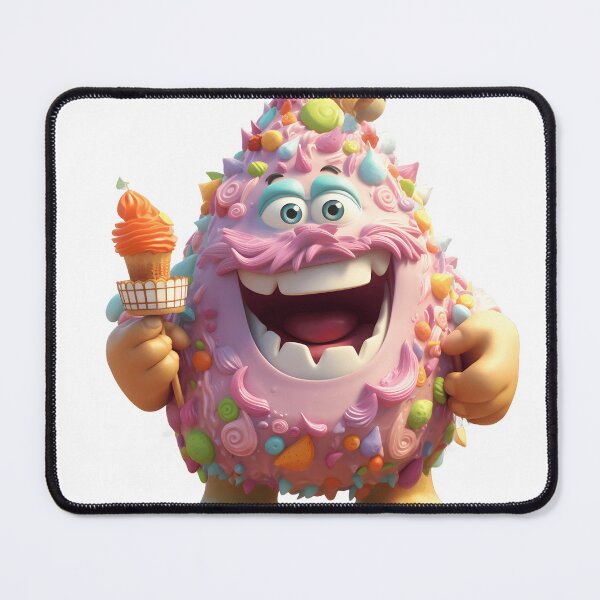Item preview, Delightful Charming Ice Cream Monster designed and sold by mazur301.
