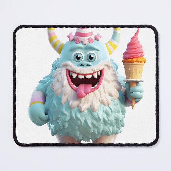 Item preview, Delightful Charming Ice Cream Monster designed and sold by mazur301.