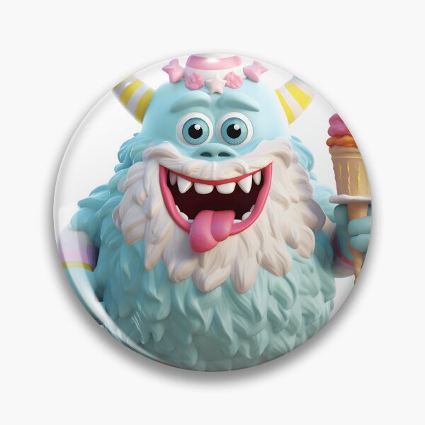 Item preview, Delightful Charming Ice Cream Monster designed and sold by mazur301.