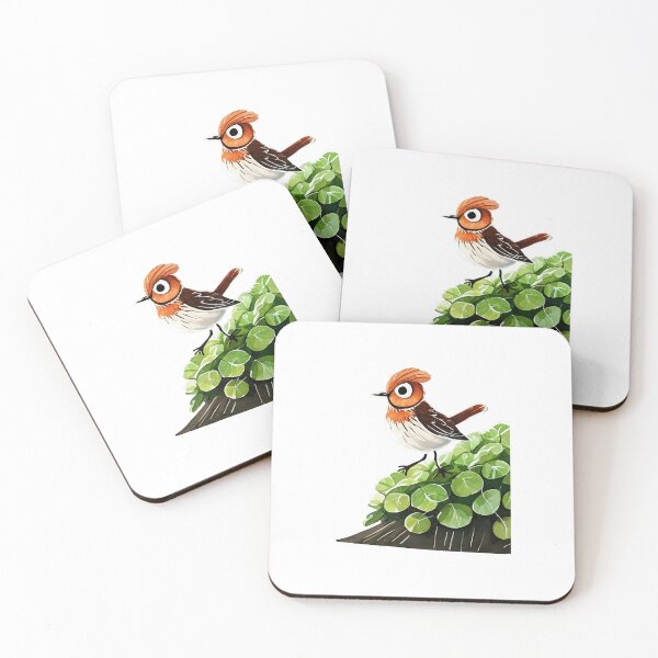 Item preview, Cute Wildbird on Clovers designed and sold by omerfdln34.