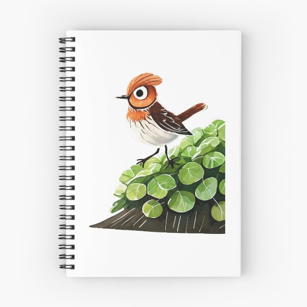 Item preview, Cute Wildbird on Clovers designed and sold by omerfdln34.