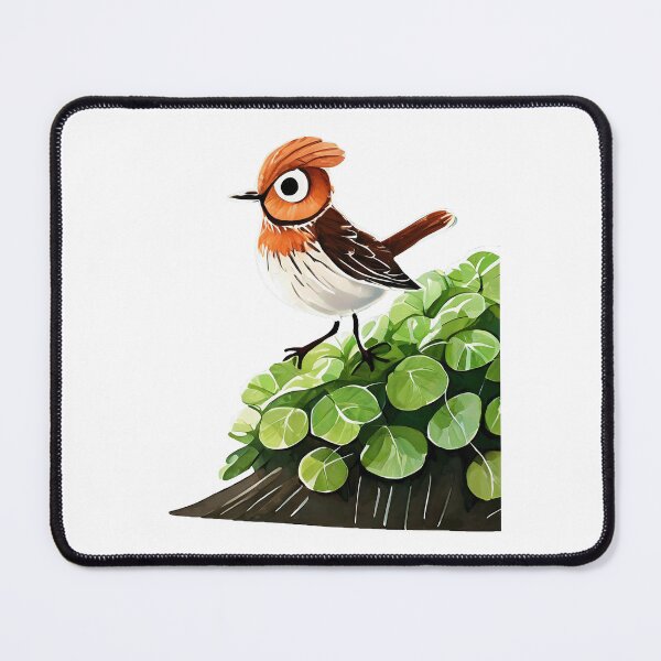 Item preview, Cute Wildbird on Clovers designed and sold by omerfdln34.