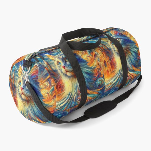 Item preview, Abstraction of castle and cat. DeepDream designed and sold by blackhalt.