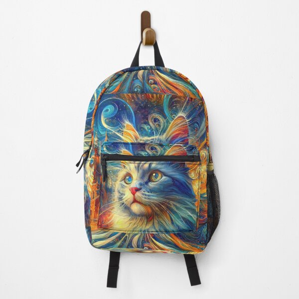 Item preview, Abstraction of castle and cat. DeepDream designed and sold by blackhalt.
