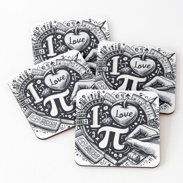 Item preview, I love Pi | retro vintage pi day designed and sold by TshirtTalkYou.