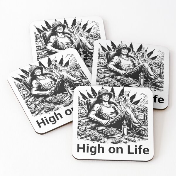Item preview, Cannabis "High on Life" designed and sold by GabbyKI261.