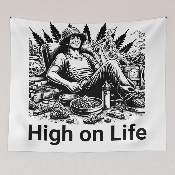 Item preview, Cannabis "alta vida" designed and sold by GabbyKI261.