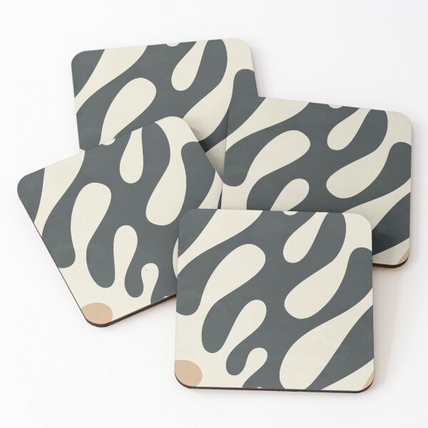 Item preview, Mid Century Abstract Botanical, Neutral designed and sold by technicolorable_art.