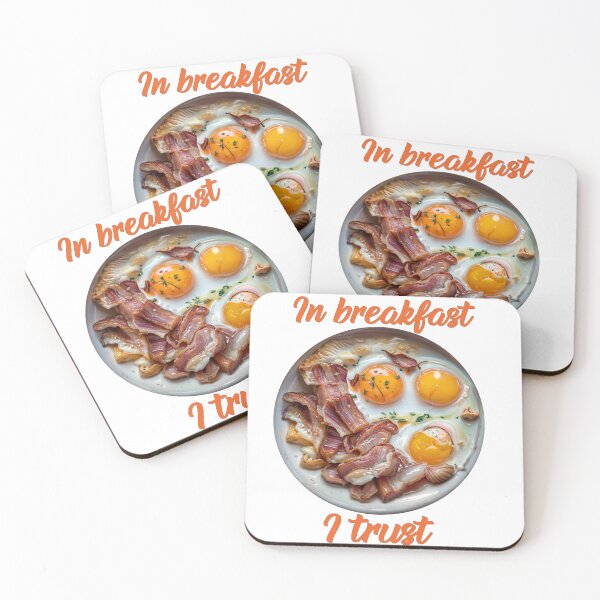 Item preview, In breakfast I trust designed and sold by MrDaveLancz.
