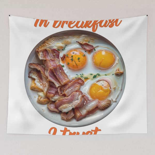 Item preview, In breakfast I trust designed and sold by MrDaveLancz.