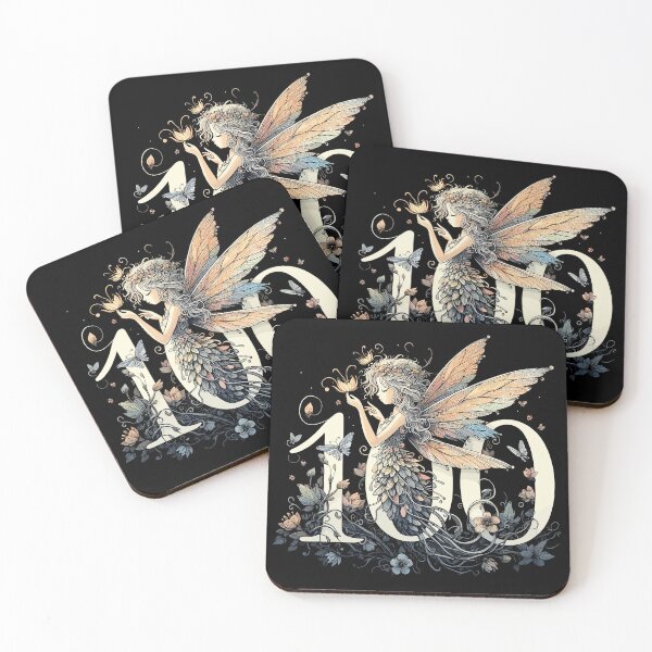 Item preview, 100 years fairy elf sweet birthday gift designed and sold by Pineapple-Tree.