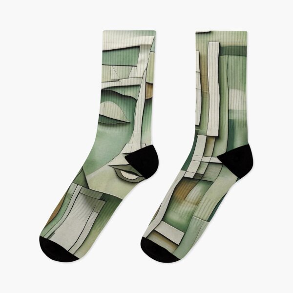 Item preview, Cubist Synthesis:  A Study in AI Portraiture - 5 designed and sold by TheCrownIsMine.