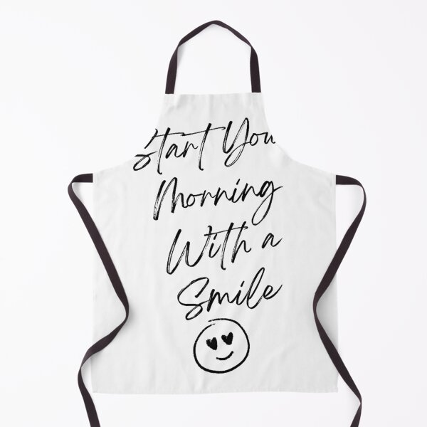 Item preview, Start Your Morning With a Smile Funny Motivation Guote designed and sold by Vignola7.