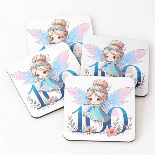 Item preview, 100 years fairy elf sweet birthday gift designed and sold by Pineapple-Tree.