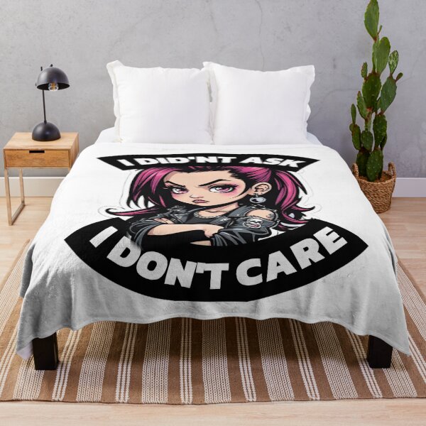 Item preview, Don’t care designed and sold by hillary marek.