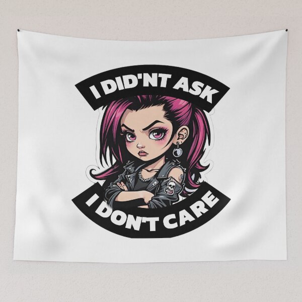 Item preview, Don’t care designed and sold by hillary marek.