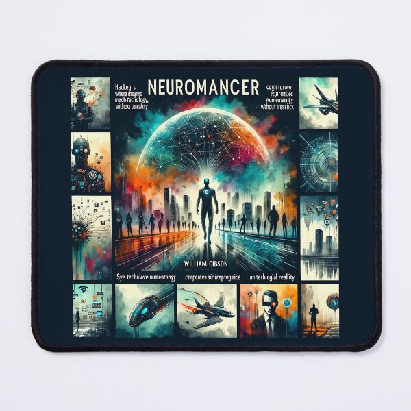 Item preview, Neuromancer - Watercolour designed and sold by Sovietmovies.