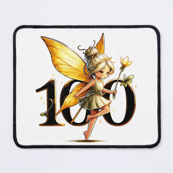 Item preview, 100 years fairy elf sweet gold birthday gift designed and sold by Pineapple-Tree.