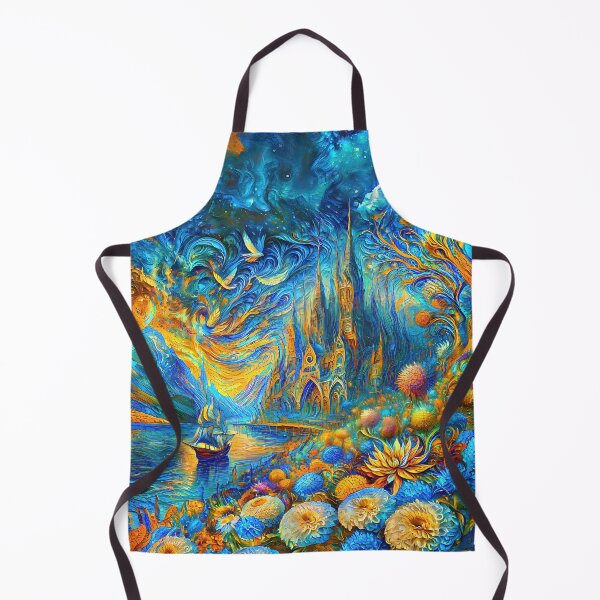 Item preview, Abstraction of castle and cat. DeepDream designed and sold by blackhalt.