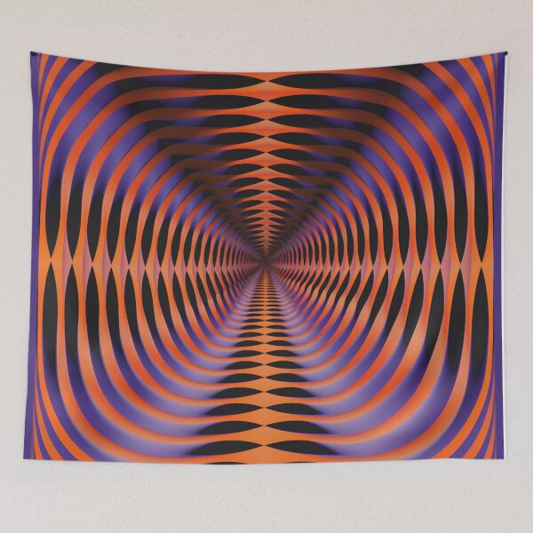Item preview, The Illusion Of Infinity Kinetic Optical Illusions Psychedelic Realism designed and sold by SMARTKIT  DESIGNAGENCY.