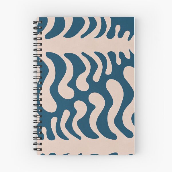 Item preview, Organic Minimalist Floral, Leaf Shapes, Blue 2 designed and sold by technicolorable_art.