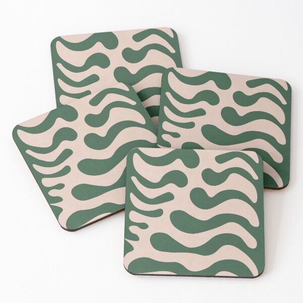 Item preview, Organic Minimalist Floral, Leaf Shapes, Green designed and sold by technicolorable_art.