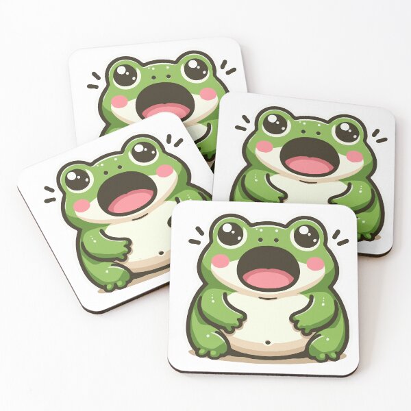 Item preview, cute screaming froggy  designed and sold by NovaCraft30.