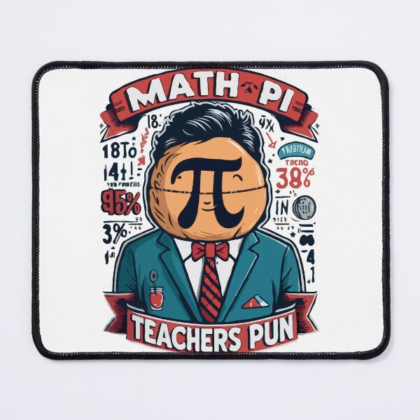 Item preview, math pi teachers table pun designed and sold by TshirtTalkYou.