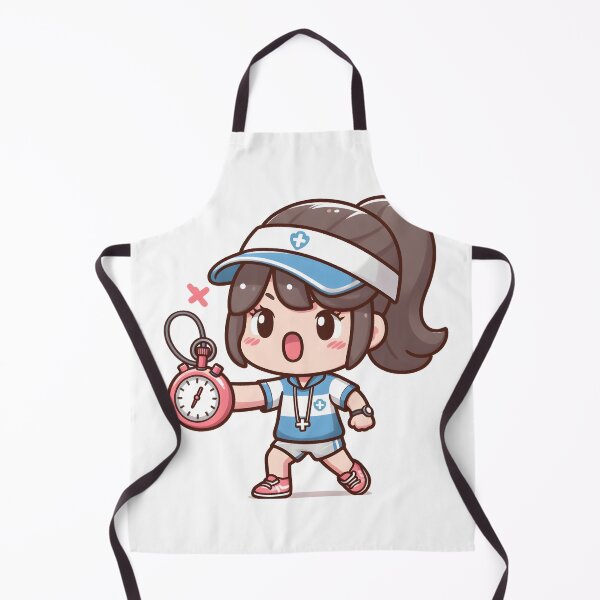 Item preview, Kawaii Athletic Coach: Wearing A Stopwatch As A Pendant designed and sold by CanvasCutie.