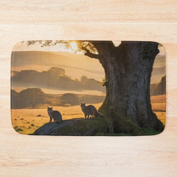 Item preview, Scottish wild cats at sunset designed and sold by tatty58.