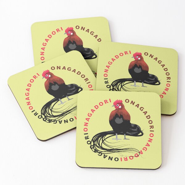 Item preview, Chicken Rooster Onagadori Long-Tailed designed and sold by SUPERHERON.