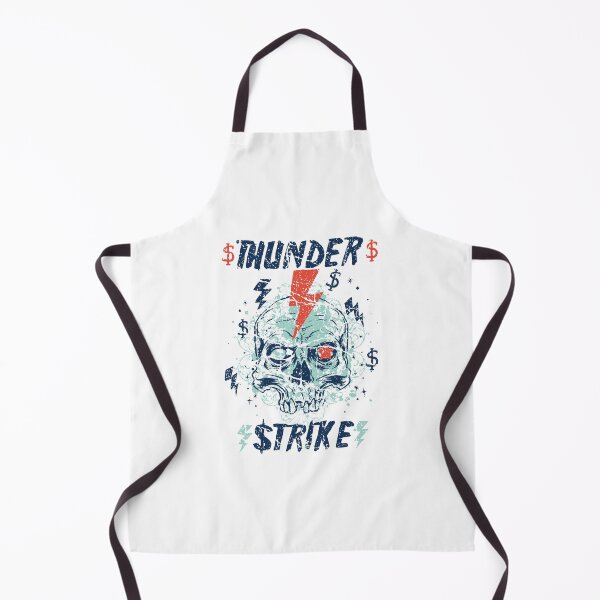 Item preview, Thunder Strike Skull: Bold Typographic Design for Impact designed and sold by DigitalGraphic1.