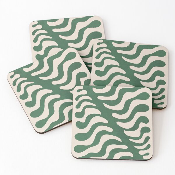 Item preview, Botanical Green Leaf Abstraction designed and sold by technicolorable_art.