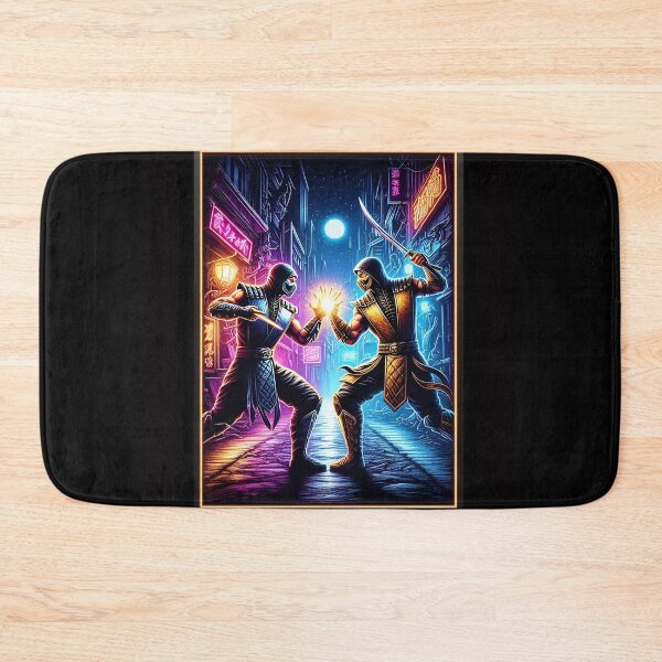 Item preview, Moonlit Melee: Ninjas in the Neon City designed and sold by pumsquare.