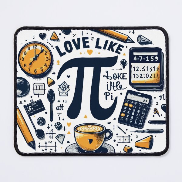 Item preview, love is like pi designed and sold by TshirtTalkYou.