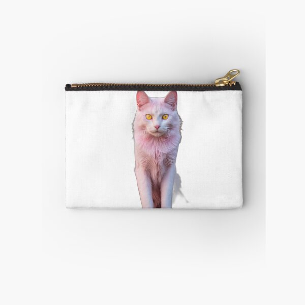 Item preview, Pink Itty Bitty TroubleMakers Tuxedo Cat Sticker designed and sold by Catana lover.
