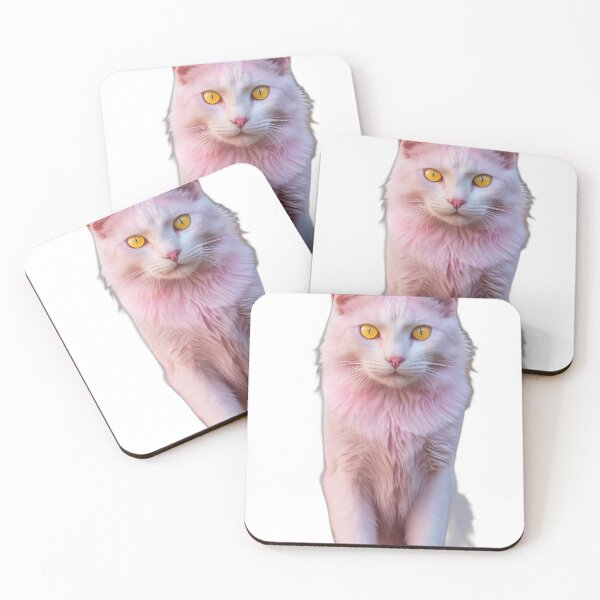 Item preview, Pink Itty Bitty TroubleMakers Tuxedo Cat Sticker designed and sold by Catana lover.