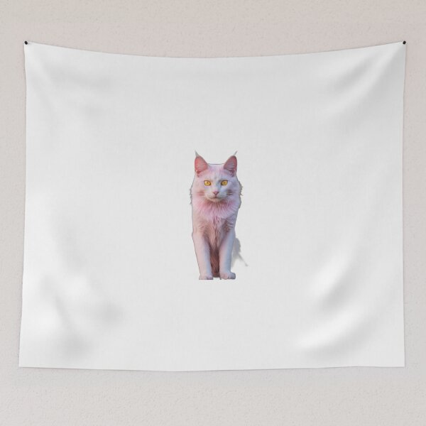 Item preview, Pink Itty Bitty TroubleMakers Tuxedo Cat Sticker designed and sold by Catana lover.