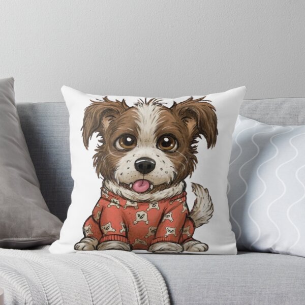 Item preview, A dog wearing pajamas with messy hair designed and sold by ASSNZA.