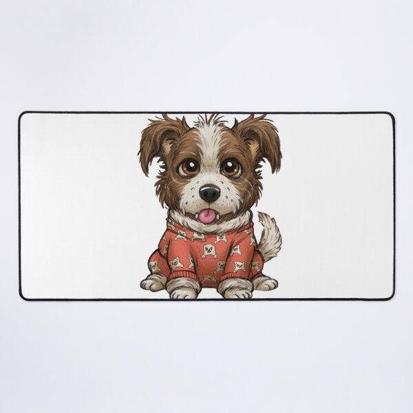 Item preview, A dog wearing pajamas with messy hair designed and sold by ASSNZA.