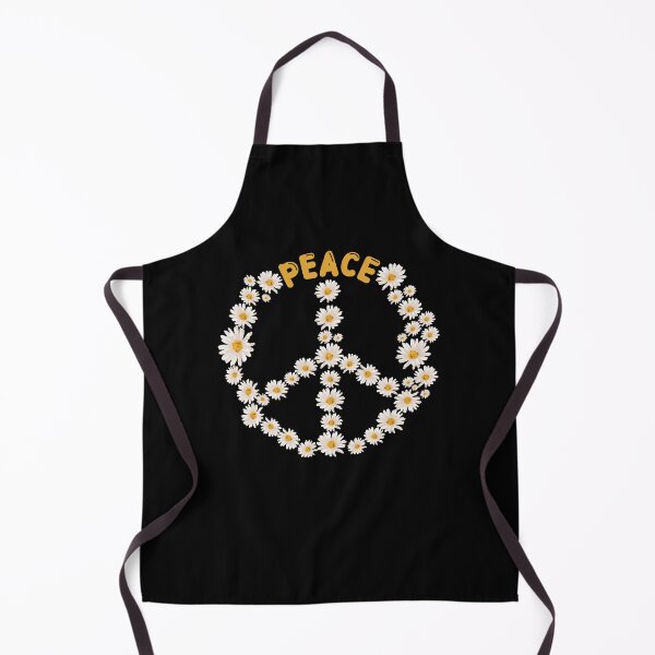 Item preview, Peace Sign And Flowers Love Global Peace Day No War Hippie designed and sold by farhanhafeez.