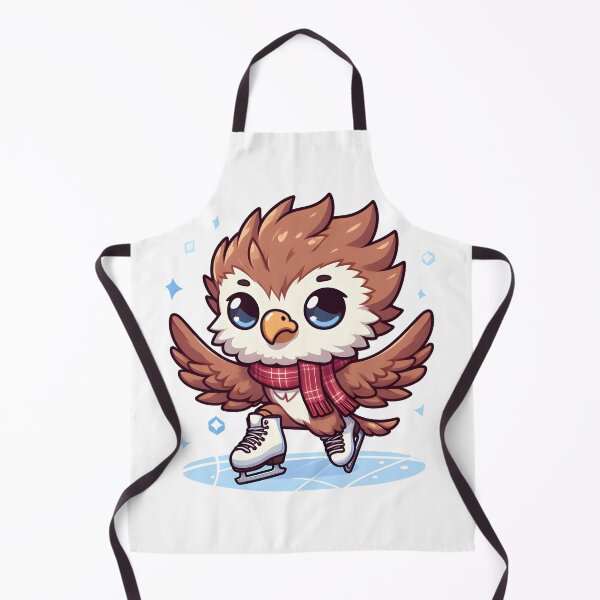 Item preview, Kawaii Chibi Griffin: Wearing Ice Skates designed and sold by CanvasCutie.