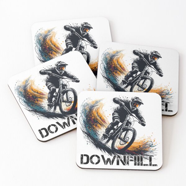 Item preview, Downhill Down Hill MTB Mountain Biking Gift designed and sold by Pineapple-Tree.