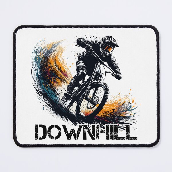 Aperçu de l'œuvre Cadeau de vélo de montagne VTT Downhill Down Hill créée et vendue par Pineapple-Tree.